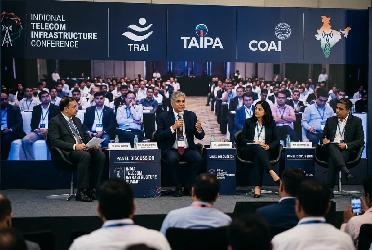 National telecom infrastructure summit panel discussion