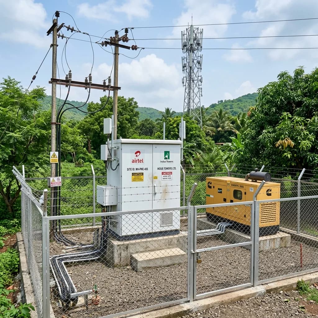 Telecom power plinth and shelter infrastructure