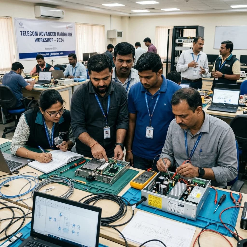 Hands-on electrical and telecom power calibration training